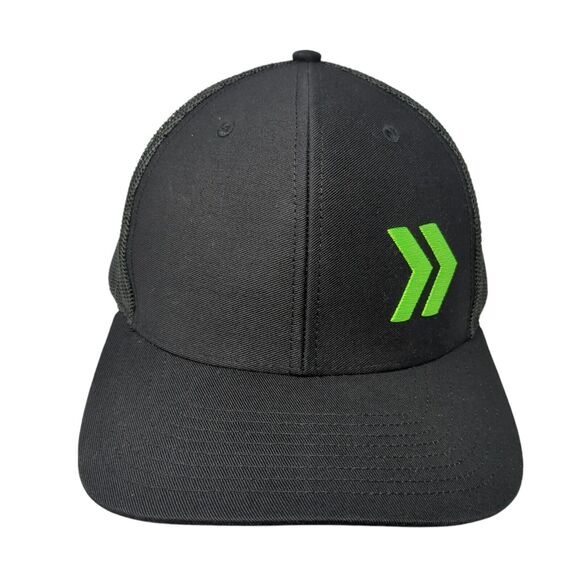 NexTitle Snapback Mesh Back Trucker Hat Black One Size Richardson - Picture 1 of 10